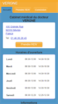 Mobile Screenshot of docteurvergne.fr